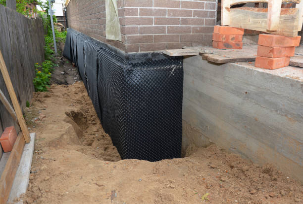 Happy homeowners after waterproofing job in Genoa